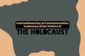 International Day of Commemoration in Memory of the Victims of the Holocaust.ÃÂ  Royalty Free Stock Photo